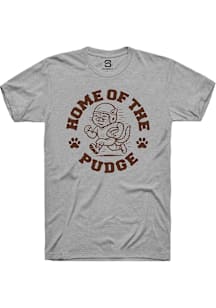 Summit Sportswear Ohio Grey Home of the Pudge Happy Short Sleeve T Shirt
