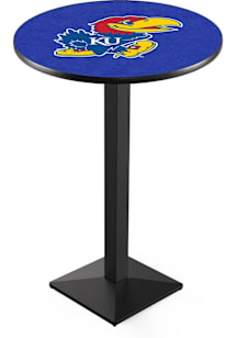 Kansas Jayhawks Square Base Pub Table