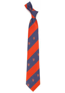 New York Mets Geo Stripe Mens Tie