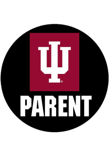 Red Indiana Hoosiers 3&quot; Parent Button