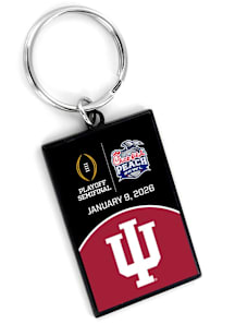 Indiana Hoosiers 2026 Peach Bowl Keychain - Red