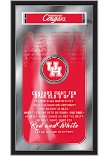 Houston Cougars Fight Song Hanging Back Bar Mirror