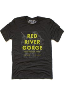 Kentucky Black Red River Gorge Short Sleeve Fashion T Shirt