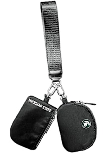 Jardine Michigan State Spartans Oversized Key Strap w/Coin Purse Lanyard - Green