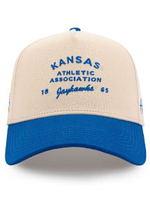 Kansas Jayhawks Athletic Association Adjustable Hat - Ivory