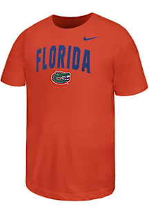 Nike Florida Gators Youth Orange Arch Mascot Short Sleeve T-Shirt
