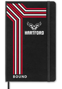 Hartford Hawks School Bound team logo Notebook and Folder - Black