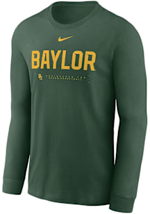 Nike Baylor Bears Green Legend Shooting Long Sleeve T-Shirt