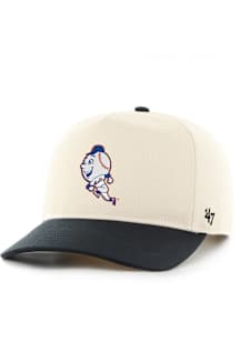 47 New York Mets Two Tone Mascot Hitch Adjustable Hat - Natural