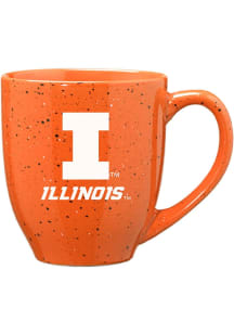 Orange Illinois Fighting Illini 16oz Bistro Speckled Mug