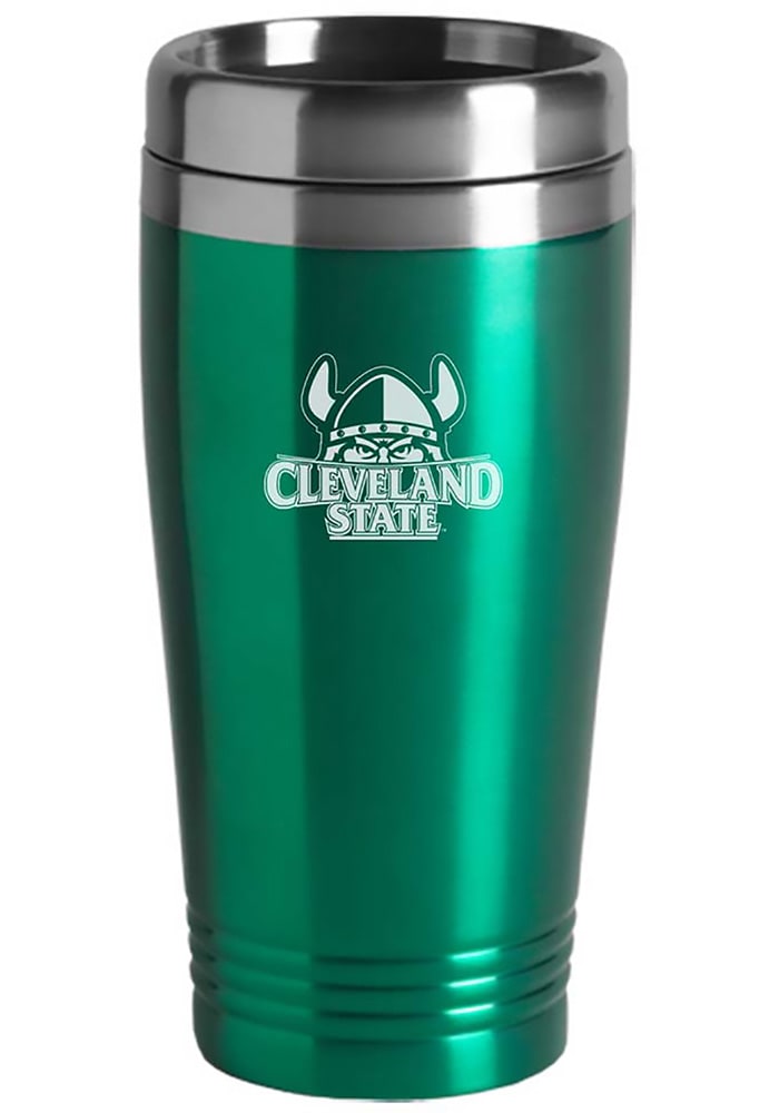 Cleveland State Vikings 16oz Stainless Steel Travel Mug