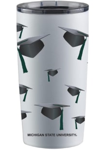 Michigan State Spartans 20 oz Stainless Steel Tumbler - White