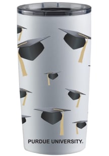 Purdue Boilermakers 20 oz Stainless Steel Tumbler - White