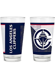 Los Angeles Clippers 2 Pack Pint Glass Drink Set