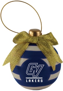 Grand Valley State Lakers Ceramic Bulb Ornament