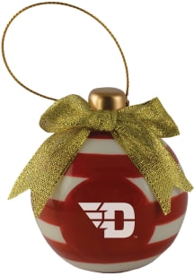 Dayton Flyers Ceramic Bulb Ornament