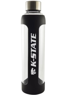 K-State Wildcats 20oz Silicone Glass Water Bottle
