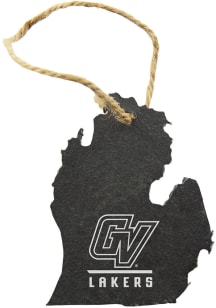Grand Valley State Lakers State Shaple Slate Ornament Ornament