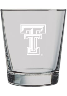 Texas Tech Red Raiders 13oz Logo Engraved Rock Glass