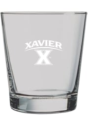Xavier Musketeers 13oz Logo Engraved Rock Glass