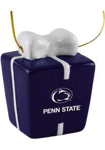 Penn State Nittany Lions Ceramic Gift Box Ornament Ornament