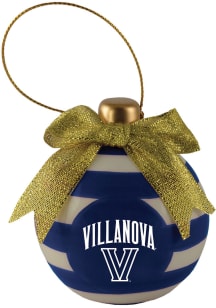 Villanova Wildcats Ceramic Bulb Ornament Ornament