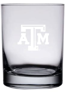Texas A&amp;M Aggies 14oz Etched Rock Glass