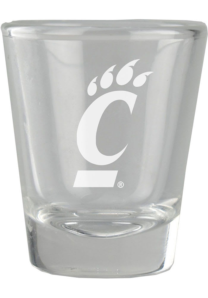 Cincinnati Bearcats 1.5oz Engraved Shot Glass