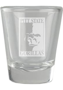 Pitt State Gorillas 2oz Etched Shot Glass