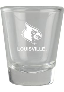 Louisville Cardinals 2oz Etched Shot Glass