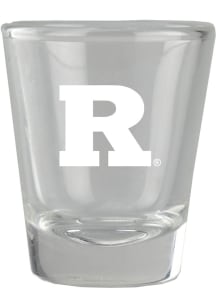 White Rutgers Scarlet Knights 1.5oz Engraved Shot Glass