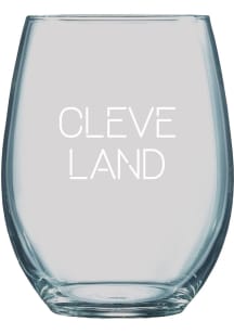 Cleveland 21oz Engraved Stemless Wine Glass