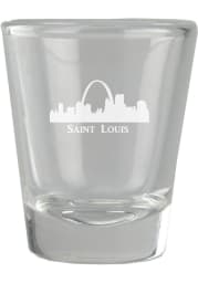 St Louis 1.5oz Engraved Shot Glass