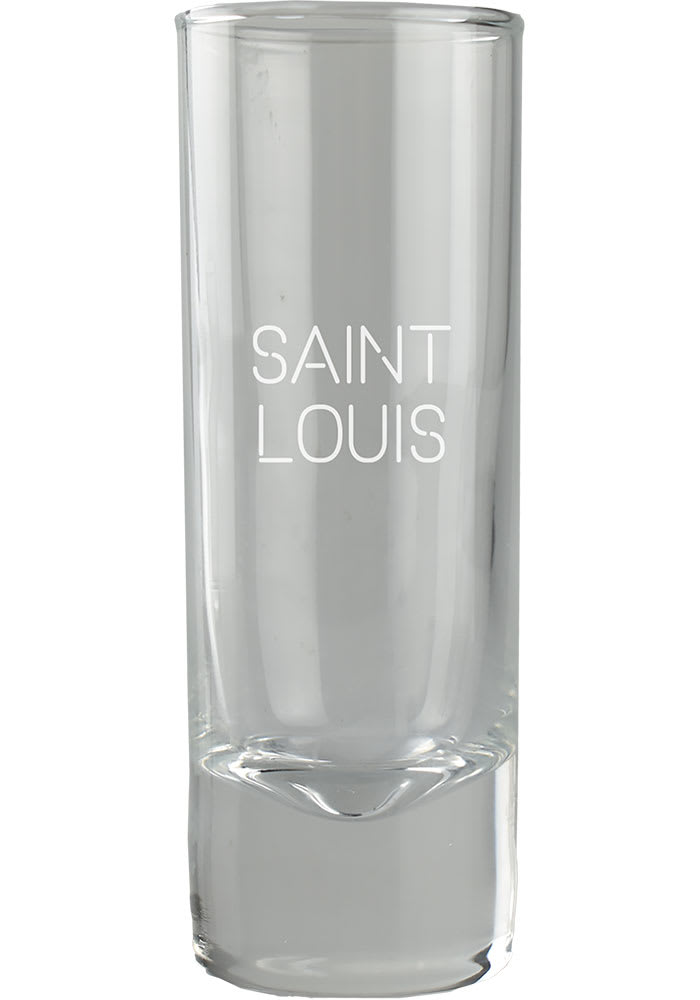 St Louis 2.25oz Double Engraved Shot Glass