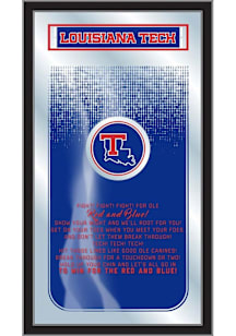 Louisiana Tech Bulldogs Fight Song Hanging Back Bar Mirror
