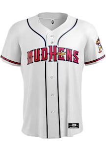 Toledo Mud Hens Youth White Home Replica Jersey