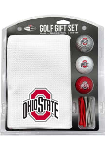 White Ohio State Buckeyes Microfiber 16x40 Golf Gift Set