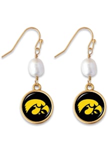 Iowa Hawkeyes diana Womens Earrings