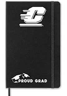 Central Michigan Chippewas Proud Grad team logo Notebook and Folder - Black