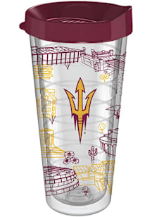 Arizona State Sun Devils 22oz Plastic Tumbler - White
