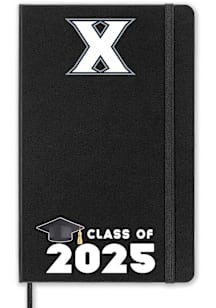 Xavier Musketeers Class of 25 team logo Notebook and Folder - Black