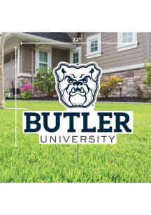 Butler Bulldogs Team Yard Sign - White