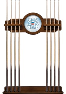 Coast Guard Solid Wood Cue Rack Pool Cue