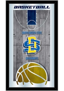 South Dakota State Jackrabbits Basketball Hanging Back Bar Mirror