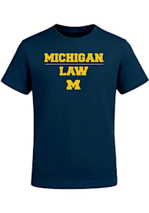 Michigan Wolverines Toddler Navy Blue Law School Short Sleeve T-Shirt