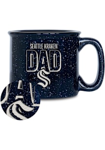 Seattle Kraken Dad 12oz Campfire Ceramic Mug - Navy Blue