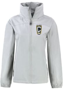 Cutter and Buck Columbus Crew Womens Grey Charter Eco Light Weight Jacket