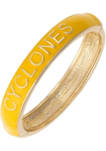 Iowa State Cyclones Script Hinge Womens Bracelet