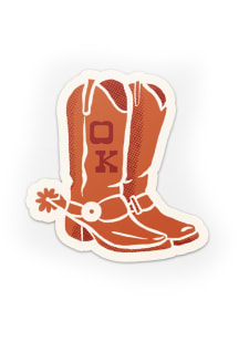 Oklahoma Boots with spurs Magnet