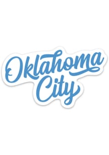 Oklahoma City Script Magnet